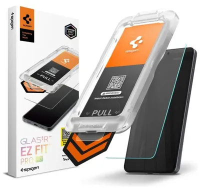 Zdjęcie produktu dla Spigen GLAS.tR EZ Fit Pro HD, Samsung, Galaxy S26+, Odporny na zadrapania, Przezroczysty, 1 szt.