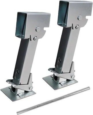 Productafbeelding van 2 x Caravan Stabilisator, Motorhome Stabilisator, Draagvermogen 450 kg, Aanhangwagen en Camper