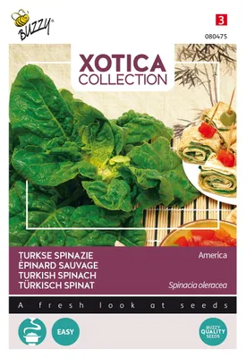 Image de Buzzy Xotica Turc Épinards Graines - Environ 20 gr | Buzzy_080475