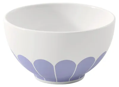 Produktbild von Villeroy & Boch Fleur, Frühstücksschüssel, Rund, Porzellan, Blau, Weiß, 0,22 l, 11 cm