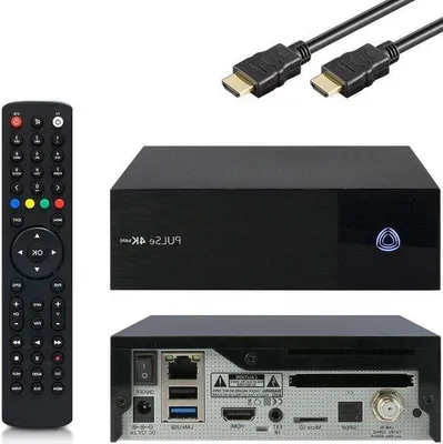 Produktbild von Satellitenempfänger - UHD-Empfänger - 4K-TV-Anschauung - Linux E2-Unterstützung - Kompaktes Design - Schwarz