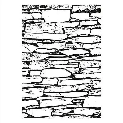 Produktbild von Embossing-Prägefolder/ -schablone Bruchsteine 10,6x15cm