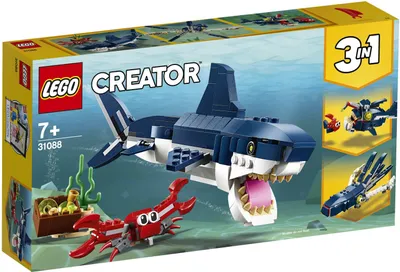 Produktbild von LEGO® Creator 31088 Bewohner der Tiefsee