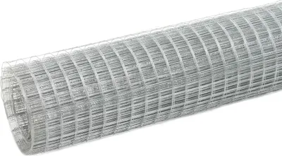 Produktbild von vidaXL Maschendraht Verzinkter Stahl 10x0,5 m Silbern