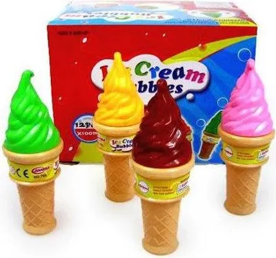 Zdjęcie produktu dla Lody Bańki Mydlane 12Szt.