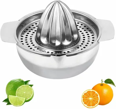 Obrázok produktu pre Ručný lis na citrusy, 350 ml, nehrdzavejúca oceľ 18/8, pre kuchyňu