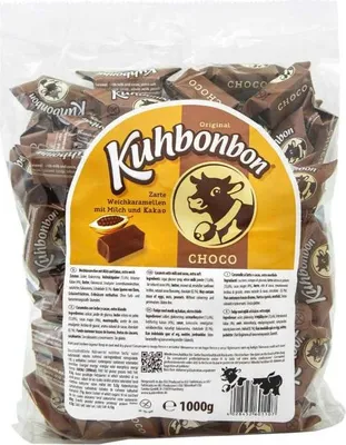Produktbild von Kuhbonbon Choco 1kg