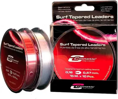 Immagine prodotto di Cinnetic Surf Tapered Leader Bianco 0,180-0,570 mm Bianco 0,180-0,570 mm