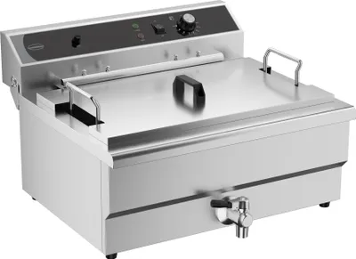 Obrázek produktu pro Elektrická stolní fritéza 25L - s vypouštěcím ventilem