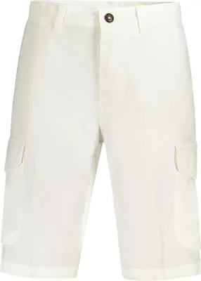 Produktbild von Herren Bermuda Shorts Weiß, Regular Fit, Mit Taschen und Verschluss