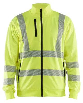 Produktbild von Blakläder High Vis Sweatjacke 3563, Farbe:High Vis Gelb, Größe:XS