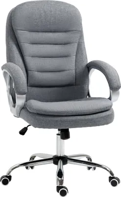 Obrázek produktu pro Kancelářská židle Vinsetto – ergonomická otočná židle s 360° otáčením, houpací funkcí a nastavitelnou výškou