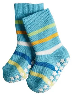 Productafbeelding van Falke Uni - Babysokken met meerdere strepen, model Catspads, gestreept, maat 62 (fabrikant)