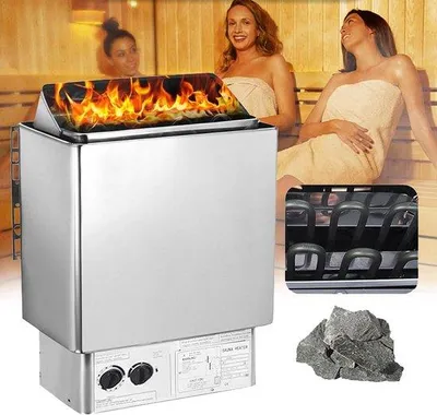 Produktbild von Elektrische Saunakachel 3 kW mit interner Steuerung für Sauna, 2-13 m³