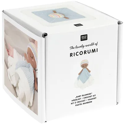 Obrázok produktu pre Ricorumi Sada dečiek Baby Blankies Pastelová dúha