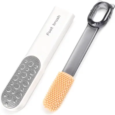 Imagen del producto de Removedor de callos 2 en 1, de acero inoxidable, 430 mm, para un cuidado seguro de los pies