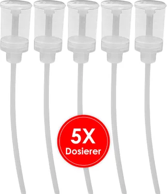 Immagine prodotto di FUORI SCORTA! Distributore di detersivo BiOHY, testa di dosaggio 20ml, 5 pezzi 7005