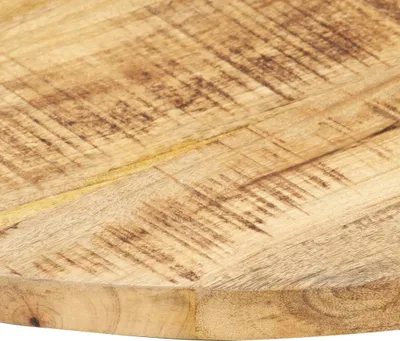 Zdjęcie produktu dla vidaXL Blat z litego drewna mango okrągły 25-27 mm 40 cm