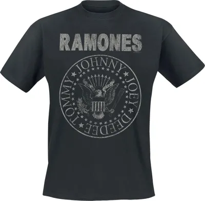 Produktbild von Ramones T-Shirt Herren Hey Ho Let's Go - Vintage schwarz L
