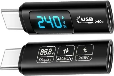 Immagine prodotto di INF Adattatore Display Digitale USB 2.0 da 240W Nero