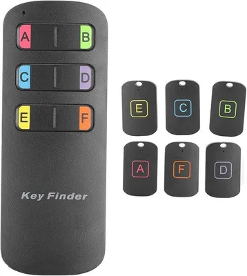 Produktbild von Wireless Key Finder mit 6 Empfängern - Alarm gegen Verlust für Schlüssel, Haustiere und Geldbörse