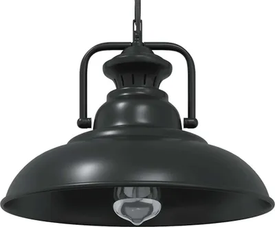 Obrázok produktu pre vidaXL Závesné svetlo E27 čierne Ø 31 cm železo