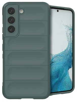 Imagen del producto de Funda Trasera EasyGrip para Samsung Galaxy S22 - Verde oscuro