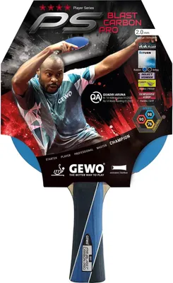 Produktbild von GEWO Tischtennisschläger PS Blast Carbon Pro – Profi Carbon-Schläger mit 2,0 mm Belag