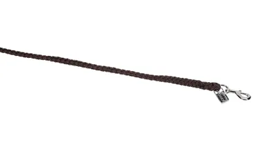 Produktbild von Eskadron Anbindestrick Karabinerhaken vernickelt Darkbrown