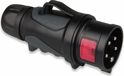 Zdjęcie produktu dla Wtyczka PCE CEE GRIP TT Midnight, 16 A, 5-stykowa