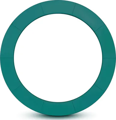 Produktbild von Kryt okrajů trampolíny Ø 305cm šířka 30cm 100% odolný proti UV záření odolný proti roztržení odolný proti povětrnostním vlivům univerzální kryt pružin ochrana okrajů, velikost:305cm,zelená