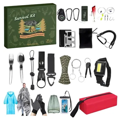 Zdjęcie produktu dla Świąteczny Kalendarz Adwentowy Survival Kit 24 Dni Świątecznego Odliczania