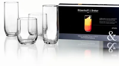 Immagine prodotto di Ritzenhoff & Breker  818116 Ritzenhoff & Breker Longdrinkglas RAM, 0,315 l