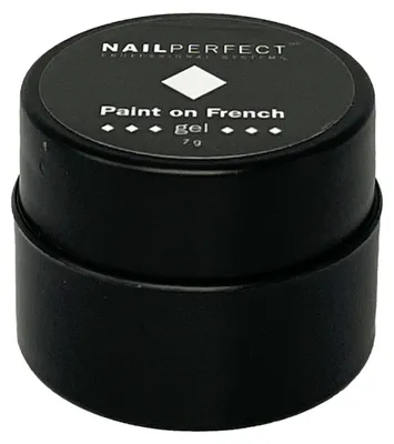 Produktbild von NailPerfect Nagellack Gel Paint On French Gel
