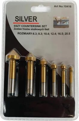 Zdjęcie produktu dla Pogłębiacz Stożkowyk Pl. 6Cz. 6,3-20,5 / Silver