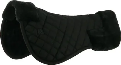 Immagine prodotto di Paraschiena RIDING WORLD, cuscinetto da sella, cuscinetto da sella in vari colori, Colore:Nero, Taglia:Taglia pony