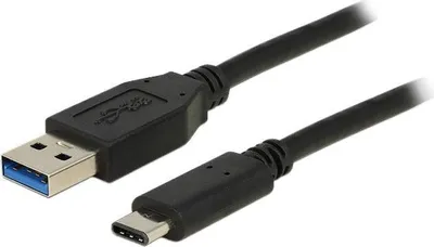 Zdjęcie produktu dla DeLOCK 0.5m USB3.1-C/USB3.1-A, 0,5 m, USB A, USB C, USB 3.2 Gen 2 (3.1 Gen 2), Męska/Męska, Czarny