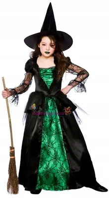 Produktbild von Fiestas Guirca Hexenkostüm Mädchen Halloween Gr. 110/116