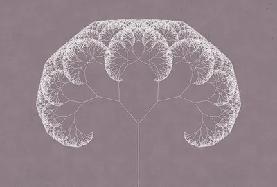 Produktbild von Tadessi Fototapete | Blumen | 4.00 m x 2.70 m | Grau | Weiß | Wandbild | Digitaldruck