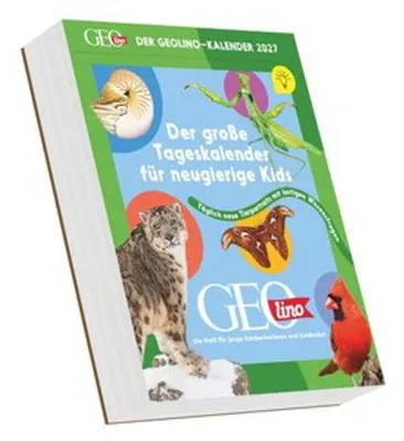 Image de Le calendrier GEOlino 2027