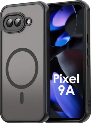 Produktbild von Handyhülle für Google Pixel 9A  Matt Case Schutzhülle Kratzfest Passgenau Schwarz