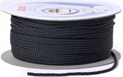 Produktbild von Ankerleine 50 m dreifach geschlagen ∅12 mm, für Ankerwinden geeignet, Polyesterleine mit 2043 kg Bruchlast