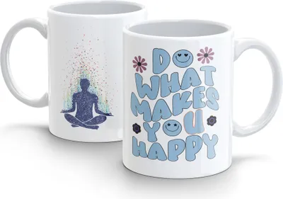Produktbild von Kubek 300ml Medytacja Namaste Meditation Zeit v9