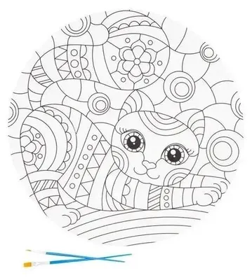 Image de Image à colorier : Chaton - Fandy