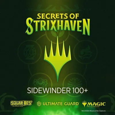 Zdjęcie produktu dla Ultimate Guard Ultimate Guard Sidewinder 100+ Xenoskin Magic: The Gathering „Secrets of Strixhaven” – zielona karta rzadka (alternatywna grafika)