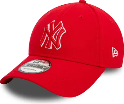 Produktbild von New Era 9Forty Strap Cap - OUTLINE New York Yankees rot