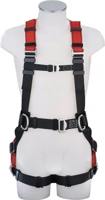 Produktbild von Auffanggurt MAS90 EN361 EN358 3-Punkt,85mm Rücken f.Gr.1 (48-56) MAS