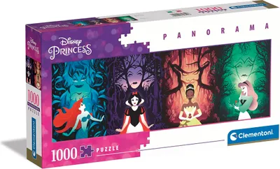 Image de Clementoni 39722 - 1000 Teile Puzzle Disney Panorama Collection - Disney Princess