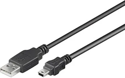Obrázek produktu pro PremiumCord KU2M3A, 3 m, USB A, Mini-USB B, USB 2.0, 0,48 Gbit/s, Černá