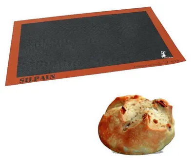 Produktbild von Silpain Backmatte, 785x585 Silikonbeschichtetes Glasfasergewebe - 1 Stück